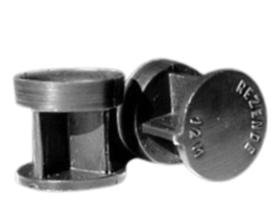 100 Buchas plásticas para recarga cartucho de metal calibre 12