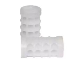 100 Buchas plásticas transparentes para enchimento com Balote, SG, MG o tubo de metal tamanho 20 100 Buchas plásticas transparentes para enchimento com Balote, SG, MG o tubo de metal tamanho 20