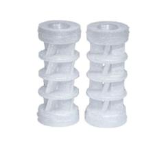 100 Buchas plásticas transparentes para enchimento com Balote, SG, MG tubo de metal tamanho 32 100 Buchas plásticas transparentes para enchimento com Balote, SG, MG tubo de metal tamanho 32
