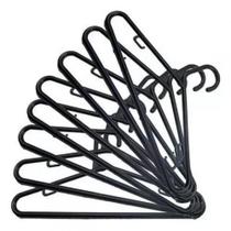 100 Cabide Atacado Plástico Pret Lavanderia Melhor Preço 8mm 100 Cabide Atacado Plástico Pret Lavanderia Melhor Preço 8mm
