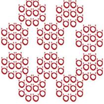 100 Cabo Rca Resistente 1m Injetado 4mm Cristal Vermelho 100 Cabo Rca Resistente 1m Injetado 4mm Cristal Vermelho