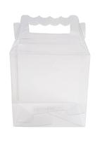 100 Caixa de Acetato Transparente 8,5x9x5 xm Caixa para presente lembrancinha embalagem - MAS