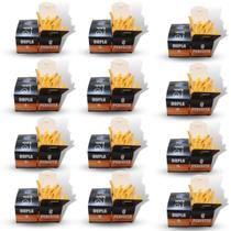 100 Caixas Box Para Batata Frita e Salgados Embalagem Delivery