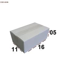 100 Caixas de Papelão Branco 16 x 11 x 05 para Envios Correios Sedex Encomendas