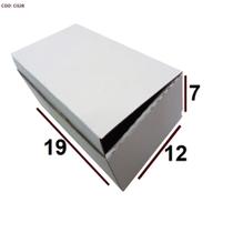 100 Caixas de Papelão Branco Montável 19 x 12 x 07 para Envio Correios Sedex Lojistas Encomendas 100 Caixas de Papelão Branco Montável 19 x 12 x 07 para Envio Correios Sedex Lojistas Encomendas