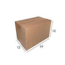 100 Caixas de Papelão Correio Sedex / E-commerce 19x12x12cm