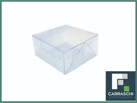 100 Caixas Em Acetato transparente 10x10x4cm de altura. Para doces e produtos e como artesanatos.