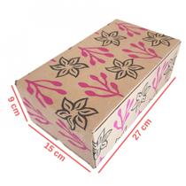 100 Caixas Papelão 27x15x09 Cm Caixinha Sapato Montável K09 100 Caixas Papelão 27x15x09 Cm Caixinha Sapato Montável K09