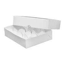 100 Caixas Para 12 Brigadeiro Visor Bombom Brigadeiro Trufas