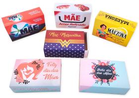 100 Caixas Para 6 Doces Dia Das Mães (6 modelos artes diferentes)