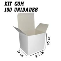 100 Caixinhas Para Caneca / Xícara 325ml 9cm x 11cm x 10cm Pré Montadas Kit