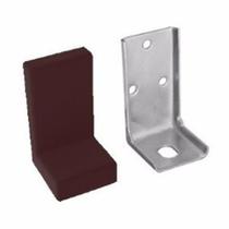 100 Cantoneira Moveis Fixacao C/capa Marrom 100 Unidades