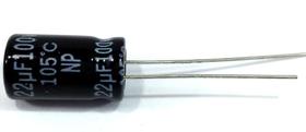 100 Capacitor Bipolar 22X100 - 22uf 100v para Driver Corneta