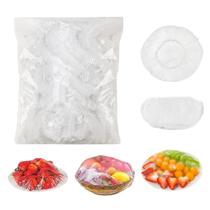 100 Capas Elásticas Reutilizáveis Cozinha Vedação Alimentos 100 Capas Elásticas Reutilizáveis Cozinha Vedação Alimentos