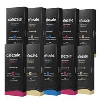 100 Cápsulas Compatíveis Nespresso Café Cafezale