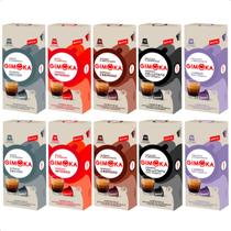 100 Cápsulas de Café para Nespresso Gimoka Sabores