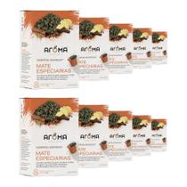 100 Cápsulas de Chá Compatíveis com Nespresso Aroma Mate Especiarias