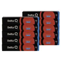 100 Cápsulas Deltaq Café Intensidade 10 Qalidus Descafeinado 100 Cápsulas Deltaq Café Intensidade 10 Qalidus Descafeinado