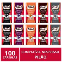 100 Cápsulas para Nespresso, Café Pilão - Cafezale