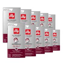100 Cápsulas Para Nespresso, Intenso, Café Italiano Illy