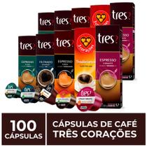 100 Cápsulas Três Corações, Café