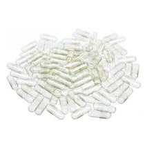 100 Cápsulas Vazias de Gelatina Incolor Nº 0 (500mg) 100 Cápsulas Vazias de Gelatina Incolor Nº 0 (500mg)