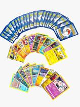 100 Cartas Pokémon Originais Com 10 Brilhante Foil Copag TCG Sem Cards Repetidas Colecionáveis