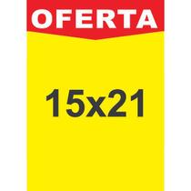 100 Cartaz Oferta SULFITE Supermercado P A5 15x21cm 100 Cartaz Oferta SULFITE Supermercado P A5 15x21cm