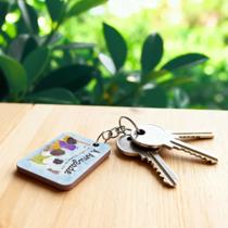 100 Chaveiros MDF Temáticos: Kit Completo para o Dia do Amigo com Frase e Ilustração