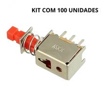 100 Chaves Tecla 6t Com Trava Vermelha - Ps-22f05