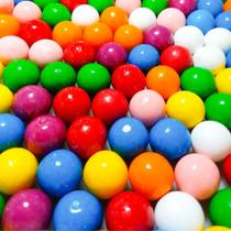 100 Chicletes Para Máquina De Bolinha Pula Pula 26mm Doce Perfeito Em Lembrancinhas Prenda Quermesse