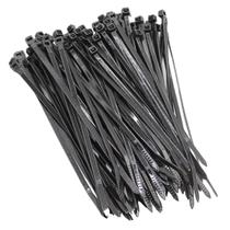 100 Cinta Abraçadeira Nylon Preta 151 X 3,7MM