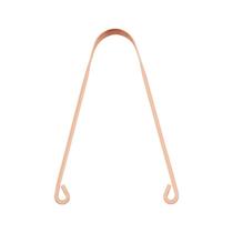 100% Cobre Puro Higienizador Para Raspagem Lingual Higiene Saúde Bucal - Modelo Premium 100% Cobre Puro Higienizador Para Raspagem Lingual Higiene Saúde Bucal - Modelo Premium