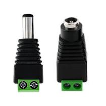 100 Conector Borne P4 50 Macho e 50 Fema Câmera e Fita Led