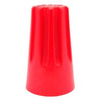 100 Conector Rolon De Torção Vermelho Emenda Para Cabos Fios