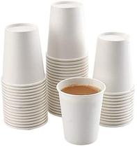 100 Copos de Papel Biodegradável 210 ml para Café sem tampa - Cafeteria 100 Copos de Papel Biodegradável 210 ml para Café sem tampa - Cafeteria