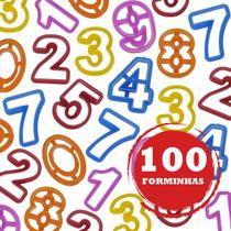 100 Cortador Numero Forminha De Massinha Modelar