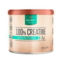 100% Creatina Monohidratada - 300g - Nutrify