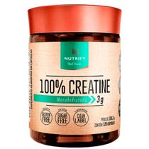 100% Creatina Pote C/120 Cápsulas Nutrify