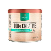100% Creatine Creatina Monohidratada Suplemento Nutrify 300g Esportiva Original e Pura