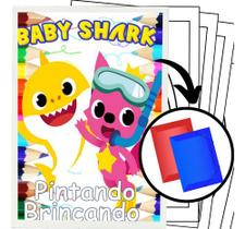 100 Desenhos Baby Shark Para Colorir E Pintar 50 Folhas Avulsas A4! 2 Desenhos Por Folha! 100 Desenhos Baby Shark Para Colorir E Pintar 50 Folhas Avulsas A4! 2 Desenhos Por Folha!