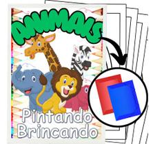 100 Desenhos De Animais Para Colorir E Pintar 100 Folhas Avulsas A4! 1 Desenho Por Folha!