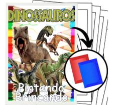 100 Desenhos Dinossauros Para Colorir E Pintar 50 Folhas Avulsas A4! 2 Desenhos Por Folha! 100 Desenhos Dinossauros Para Colorir E Pintar 50 Folhas Avulsas A4! 2 Desenhos Por Folha!