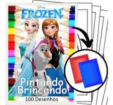 100 Desenhos Frozen Princesa Para Colorir E Pintar 50 Folhas Avulsas A4! 2 Desenhos Por Folha! 100 Desenhos Frozen Princesa Para Colorir E Pintar 50 Folhas Avulsas A4! 2 Desenhos Por Folha!