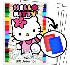 100 Desenhos Hello Kitty Para Colorir E Pintar 100 Folhas Avulsas A4! 1 Desenho Por Folha! 100 Desenhos Hello Kitty Para Colorir E Pintar 100 Folhas Avulsas A4! 1 Desenho Por Folha!