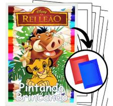 100 Desenhos O Rei Leão Para Colorir E Pintar 50 Folhas Avulsas A4! 2 Desenhos Por Folha!