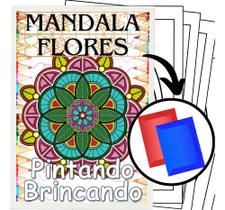 100 Desenhos Para Pintar E Colorir Mandala Adulto Variados Animais Flores Outros - 100 Folhas Avulsas A4 Avulsa! 1 Desen