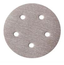 100 Discos de Lixa Pluma 125mm com 5 Furos para Lixadeira Roquite - Grão 600