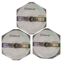 100 dvd-r data print logo 4.7 gb 12minutos 16x