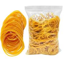 100 Elásticos de Borracha Silicone Liguinha 50g Prender Dinheiro